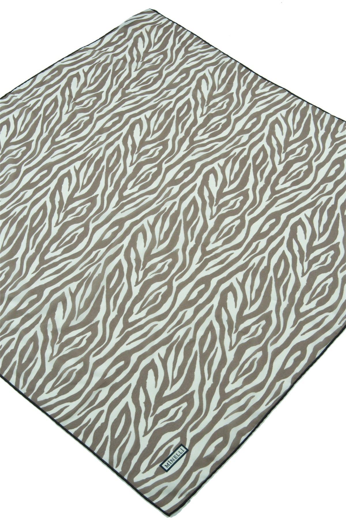 Minelli Zebra Desenli Soft Eşarp Çağla
