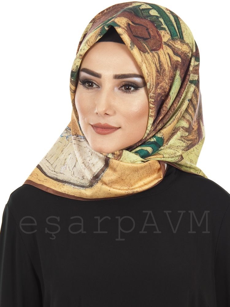 Özel Tasarım Eşarp Tablo-26