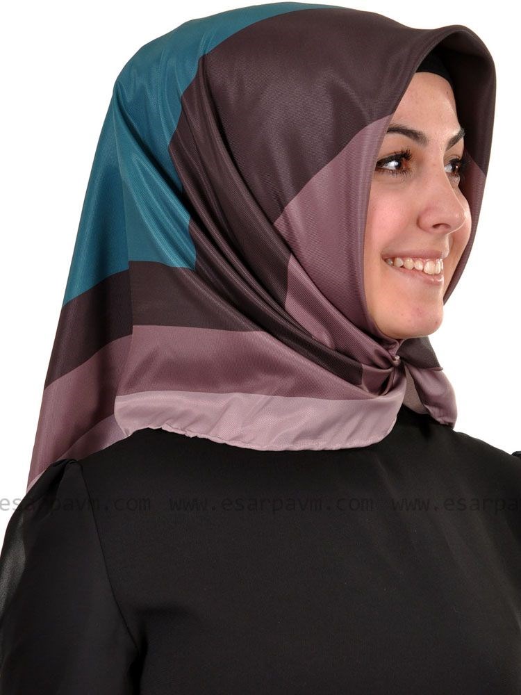 Silk&Cotton Twill Eşarp 7596-458