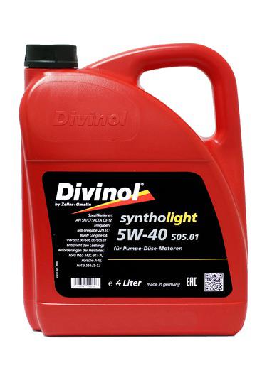 DIVINOL SYNTHOLIGHT 5W 40 (4 LT=3,44 KG)