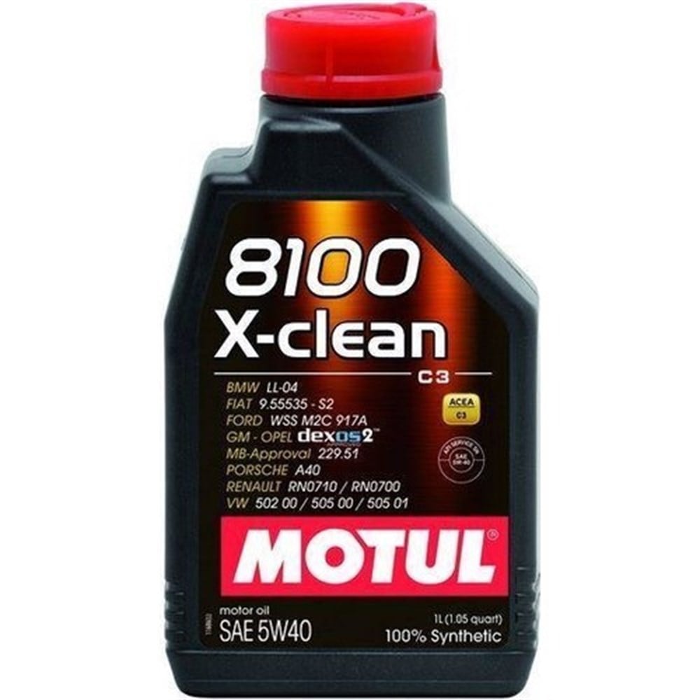 MOTUL 8100 X-CLEAN 5W40 1 LT