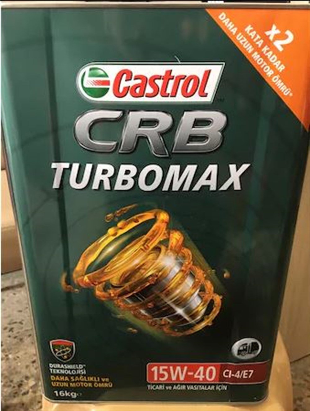 CASTROL CRB TURBOMAX 15W-40 16 KG