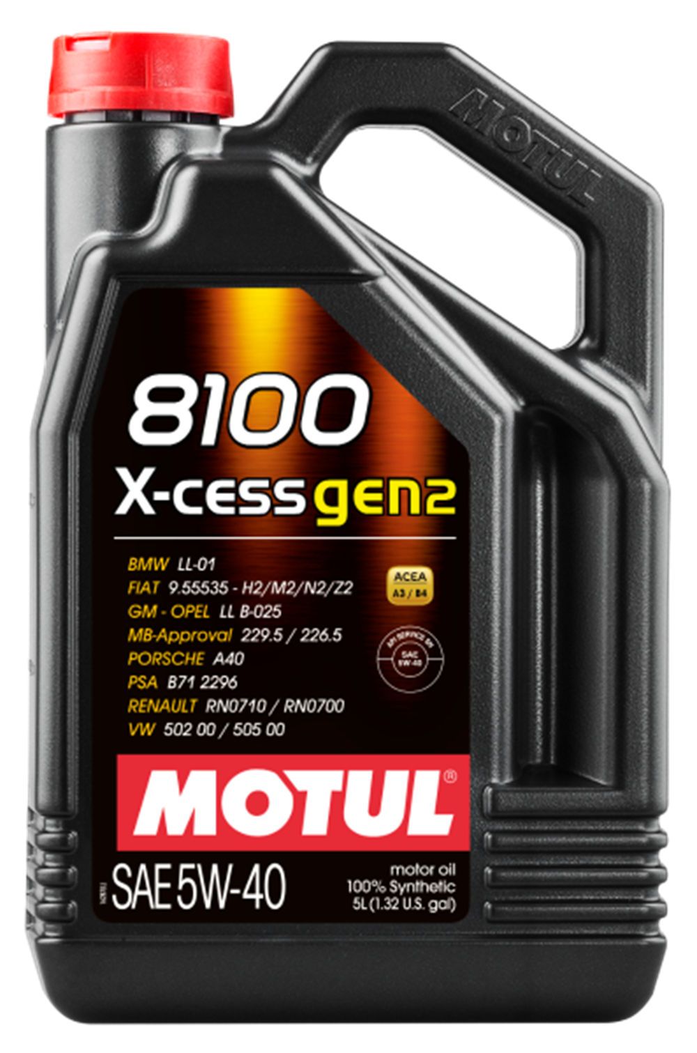 MOTUL 8100 X-CESS GEN2 5W40 4X5L