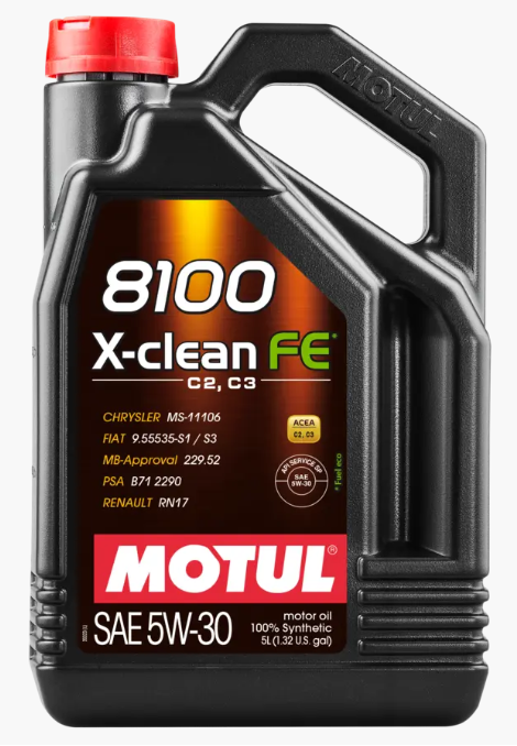 Motul 8100 X-Clean FE 5L