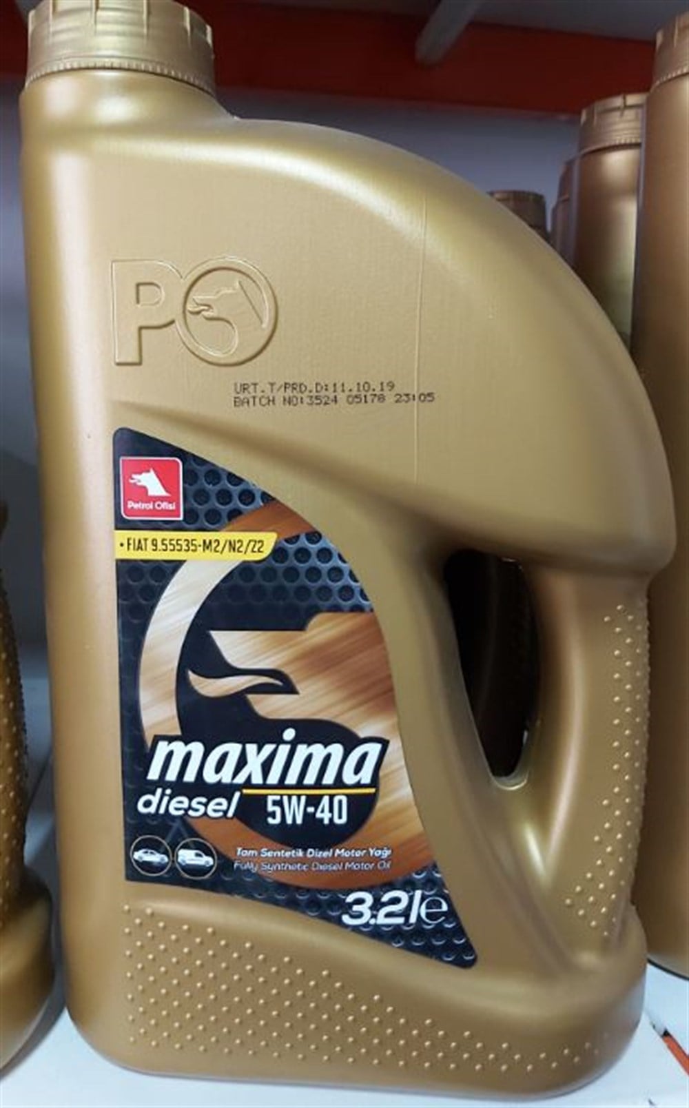 PO MAXIMA DIESEL 5W/40 3.2 LT
