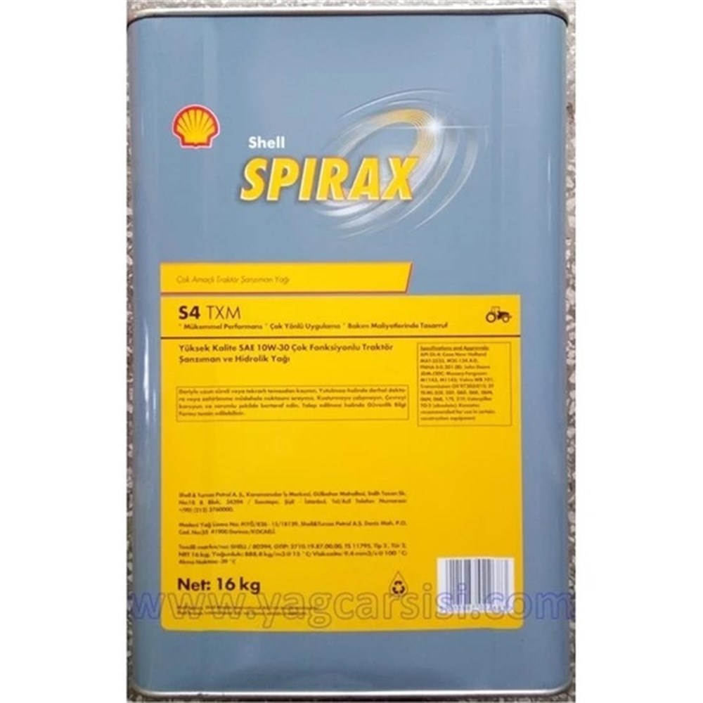 SHELL SPIRAX S4 TXM_16KG