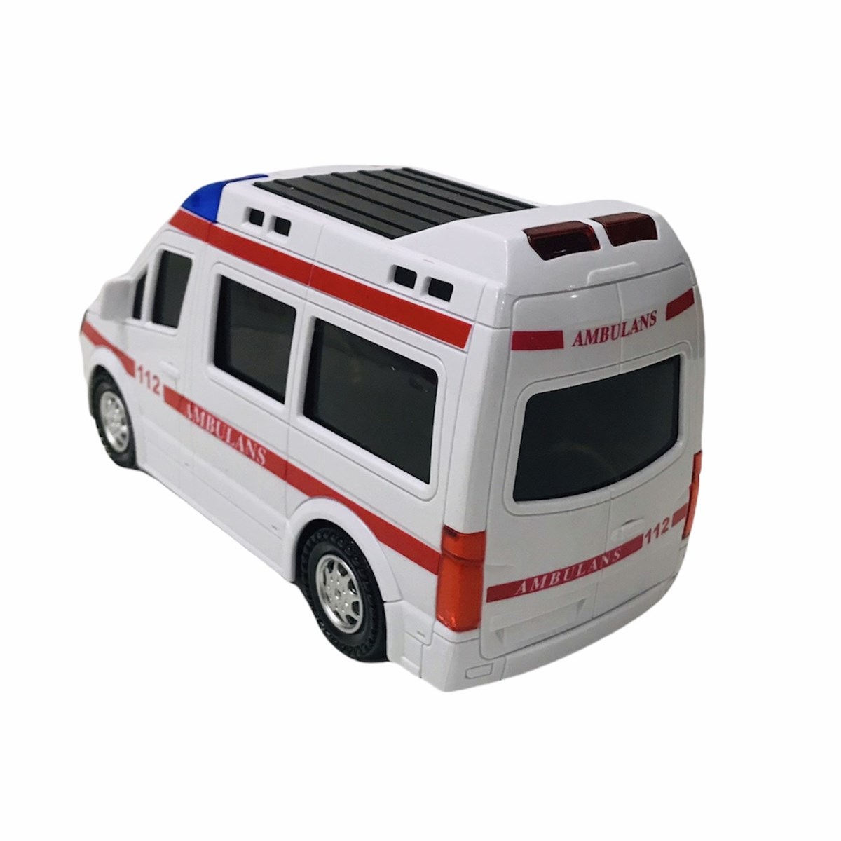 Prestij Sensörlü Işıklı Sesli Ambulans Oyuncak - Kaptan Oyuncak
