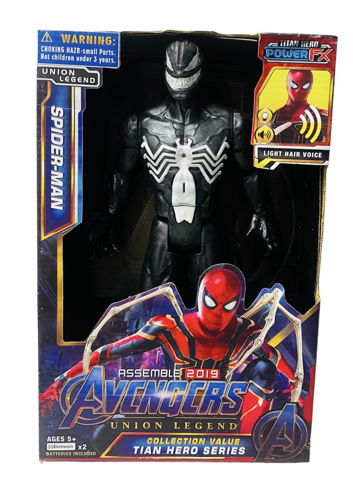 Avengers Süper Kahraman Venom Sesli Figür 30 Cm Oyuncak - Kaptan Oyuncak