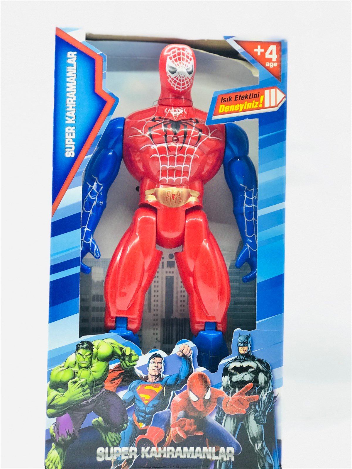 Süper Kahraman Örümcek Adam Spiderman Figür Oyuncak - Kaptan Oyuncak