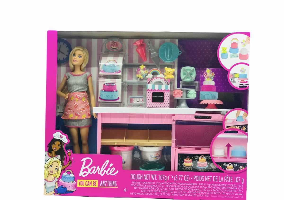 Barbie Pasta Dükkanı Oyun Seti - Barbie Ben Büyüyünce - Kaptan Oyuncak