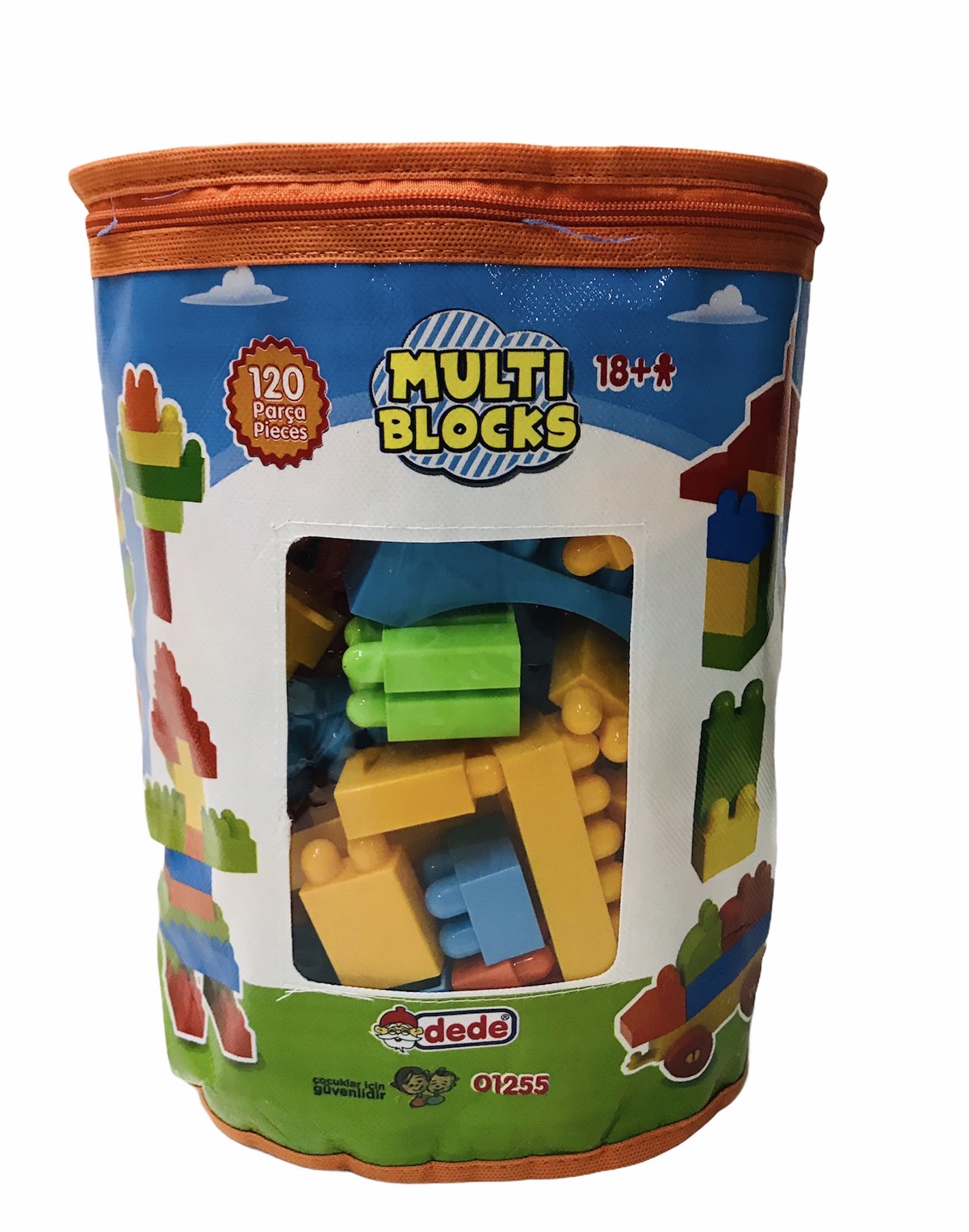 Dede Multi Block Logo Lego 120 Parça - Kaptan Oyuncak