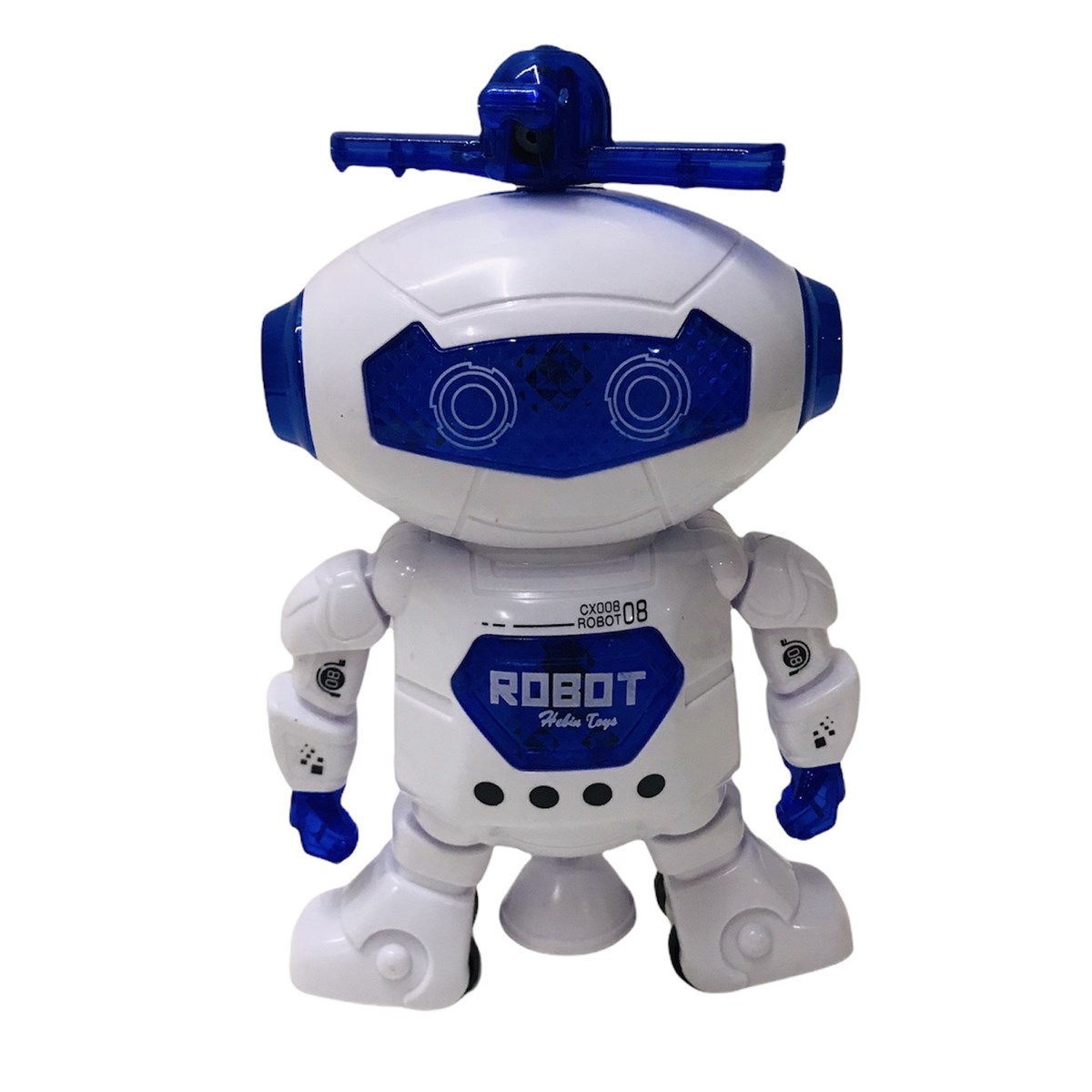 Dansçı 360 Derece Dönen Robot - Dansçı Işıklı Robot - Kaptan Oyuncak
