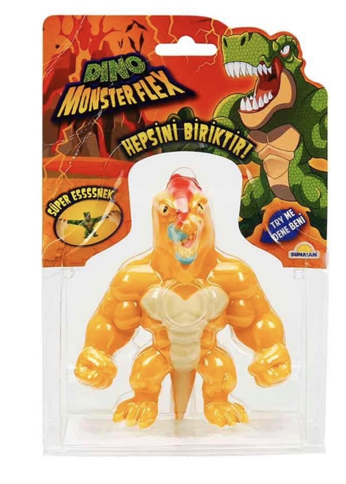 Monster Flex Dino Süper Esnek Figür 15 cm - Parasax - Kaptan Oyuncak