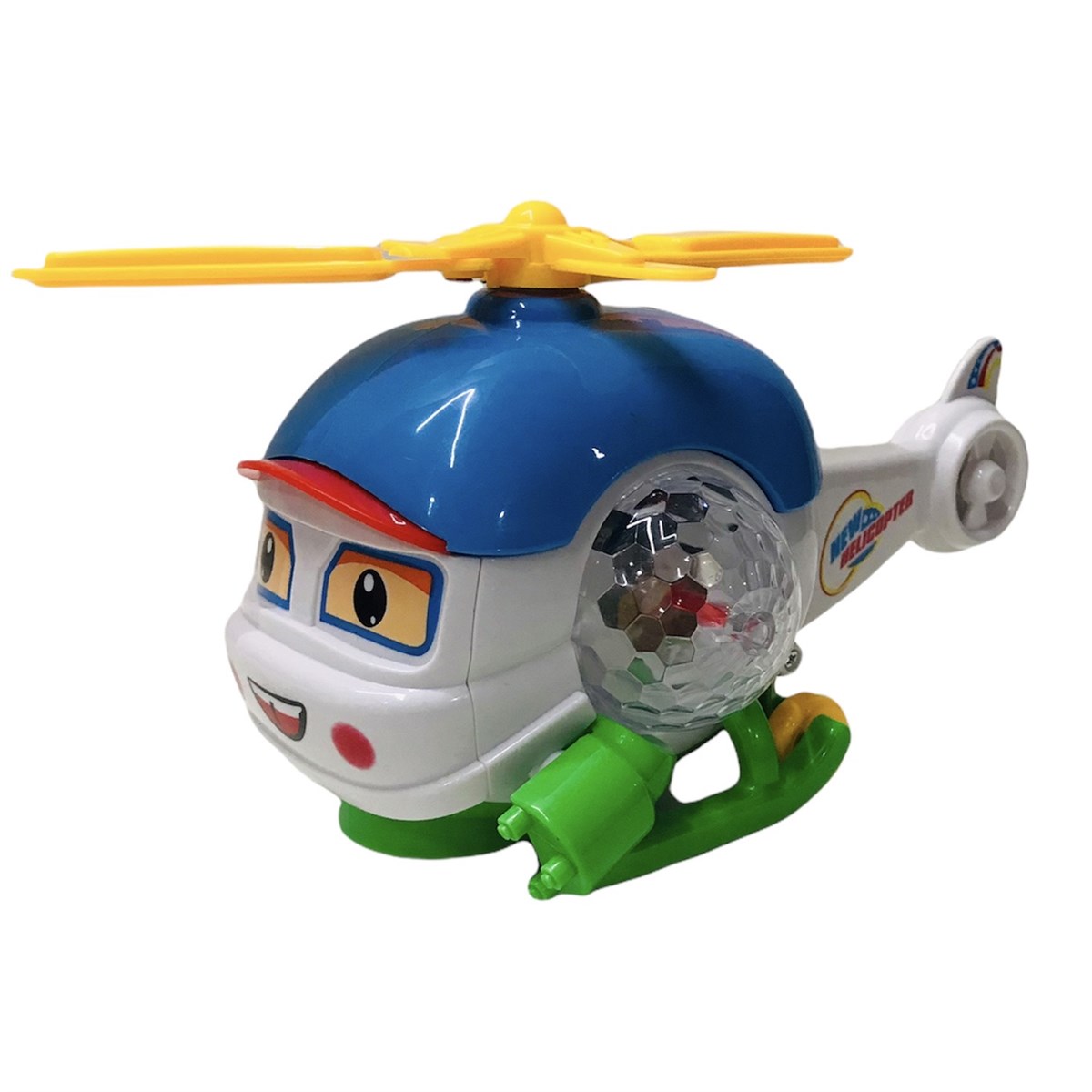 Robocar Poli Helly Helikopter - Müzikli Işıklı Helly Helikopter - Kaptan  Oyuncak