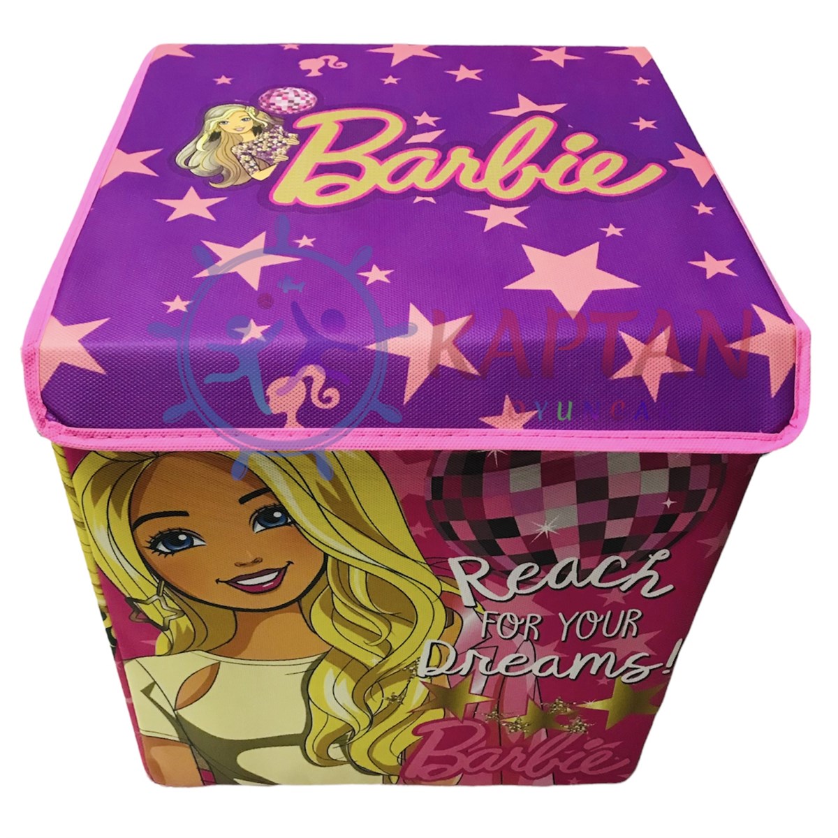Barbie Oyuncak Sepeti - Oyuncak Saklama Kutusu - Kaptan Oyuncak