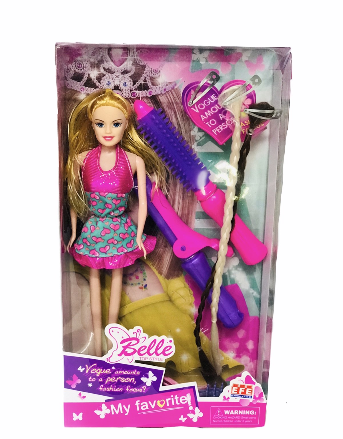 Efe Oyuncak Barbie Belle Kuaför Güzellik Seti - Kaptan Oyuncak