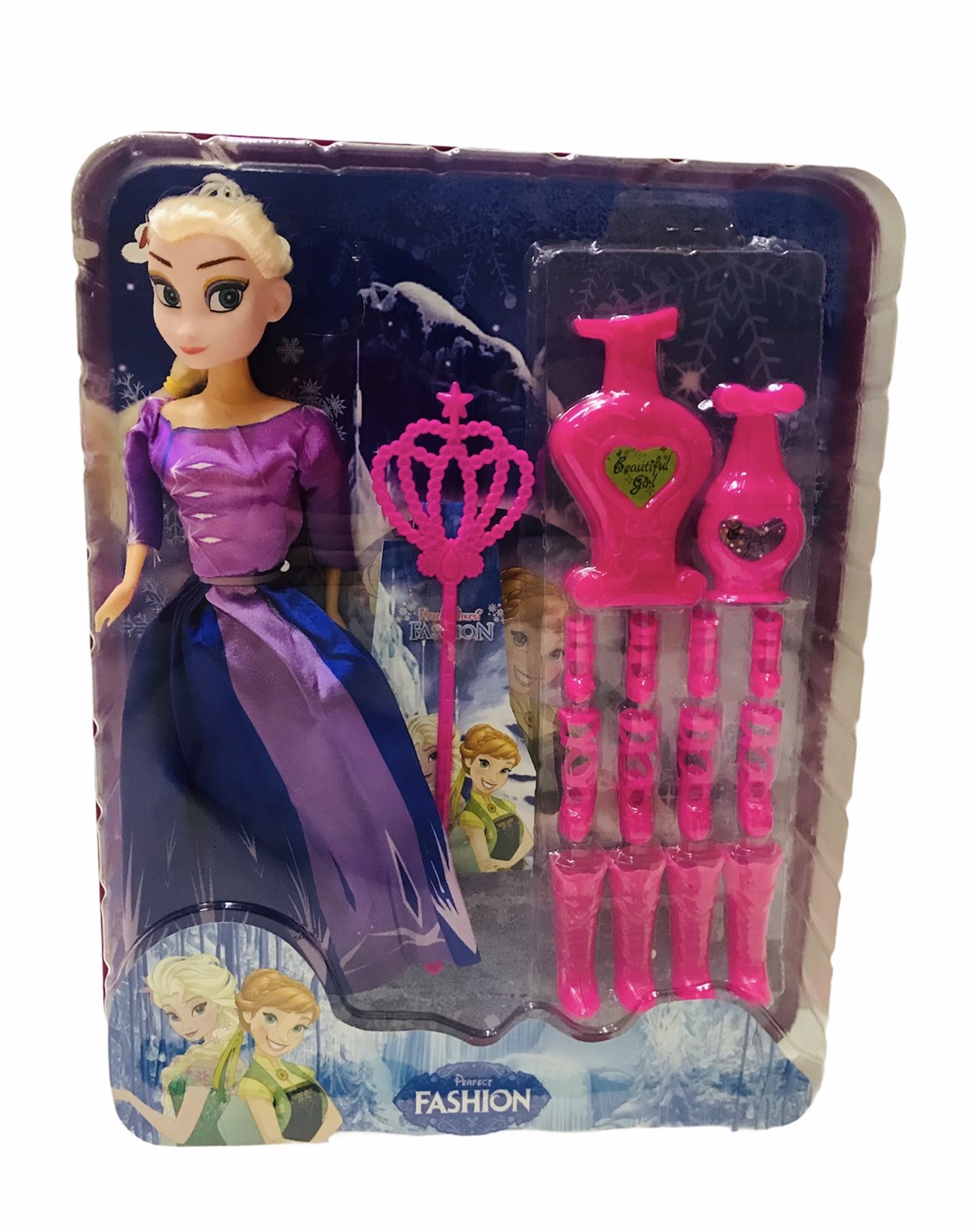 Kembay Frozen Elsa Güzellik Ayakkabı Oyun Seti - Kaptan Oyuncak