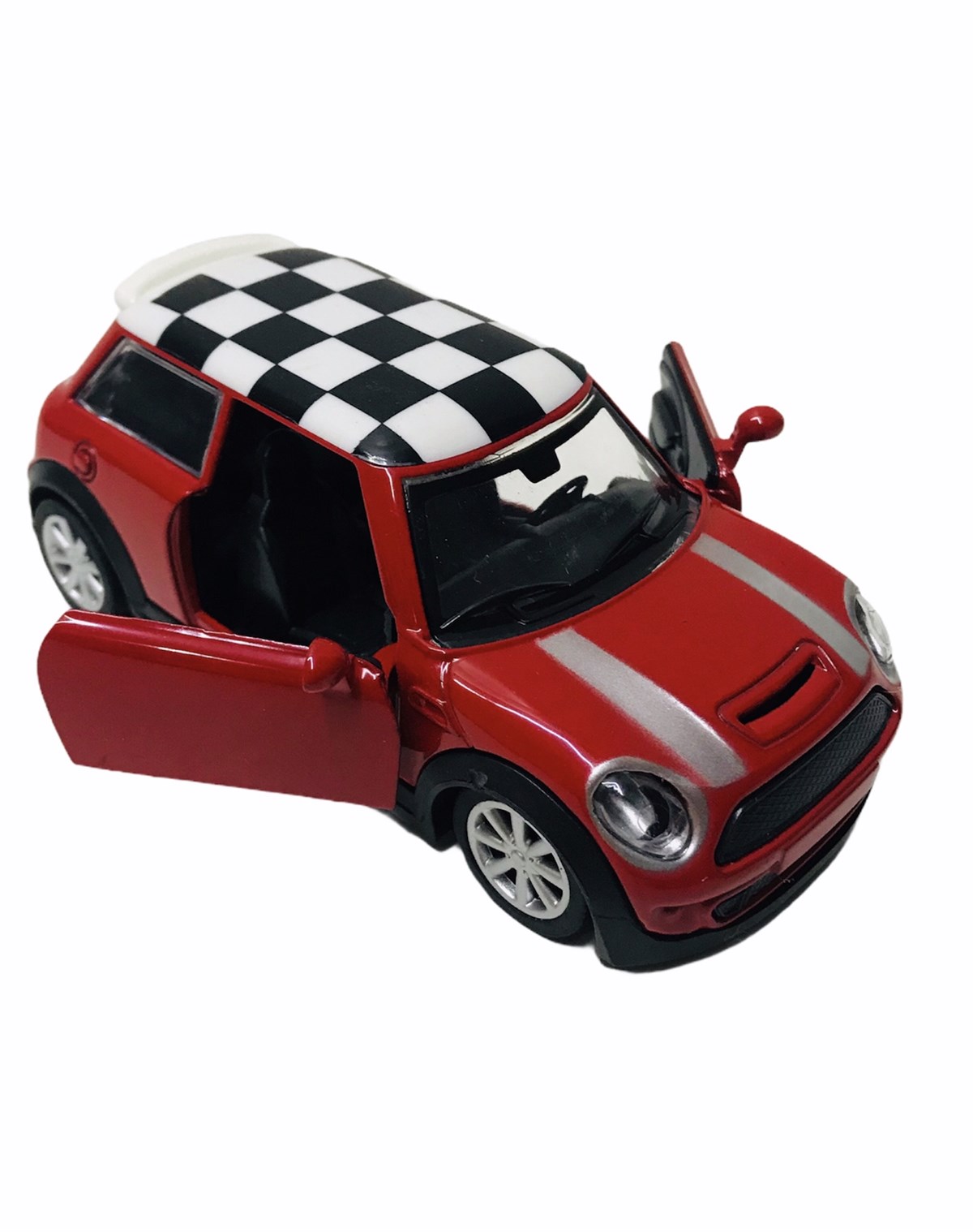 Mini Cooper Metal Çek Bırak Oyuncak Araba - Kaptan Oyuncak