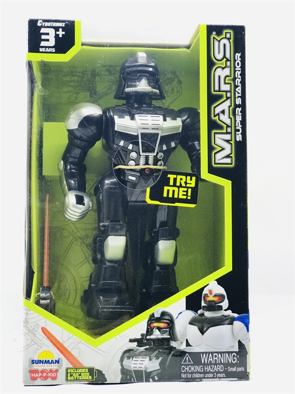 M.A.R.S Süper StarWars Robot Oyuncak Siyah - Kaptan Oyuncak