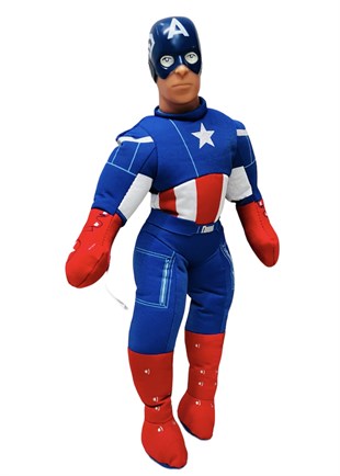 Avengers Peluş Kaptan Amerika 40 Cm Kafası Et - Kaptan Oyuncak