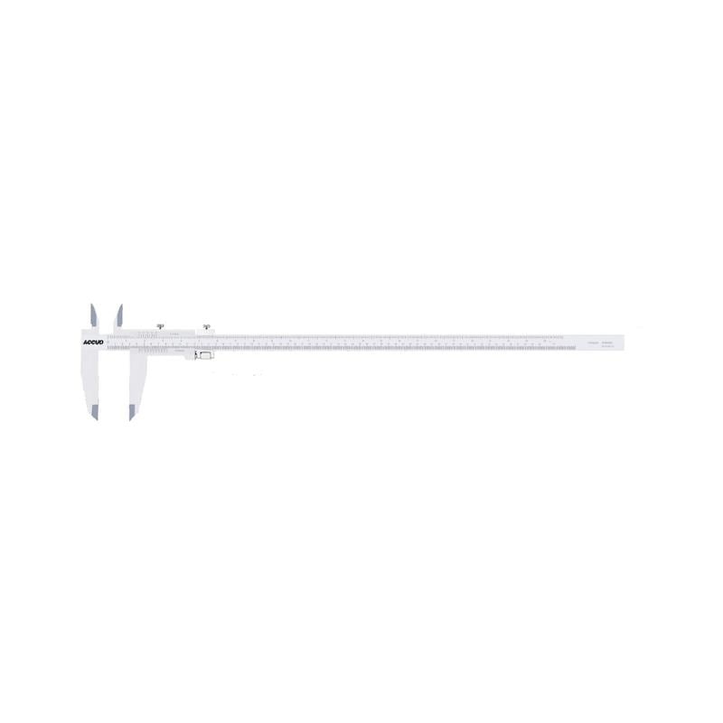 Accud 120 Serisi (Katı Tip) 0-600 mm/0-24'' Sürmeli Kumpas