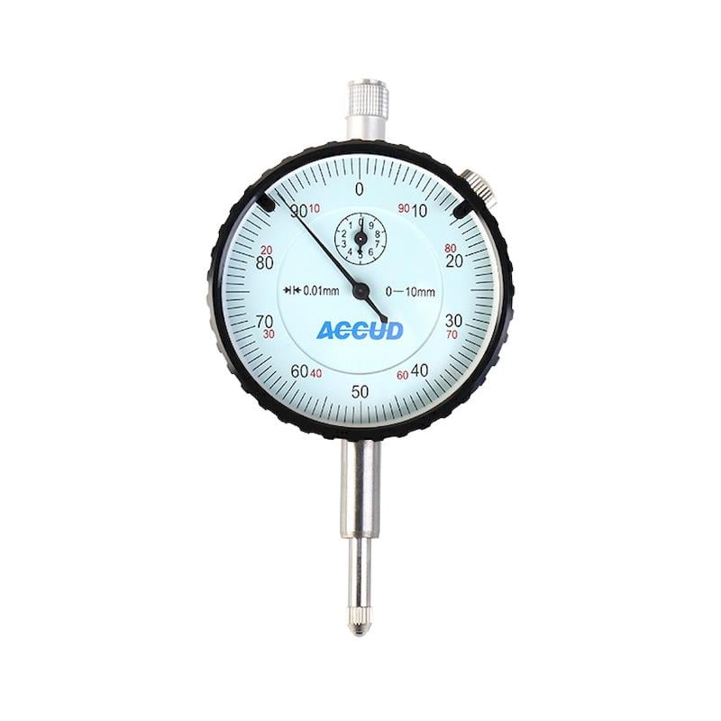 Accud 223 Serisi 0-10mm 0.01mm Mekanik Komparatör Saati