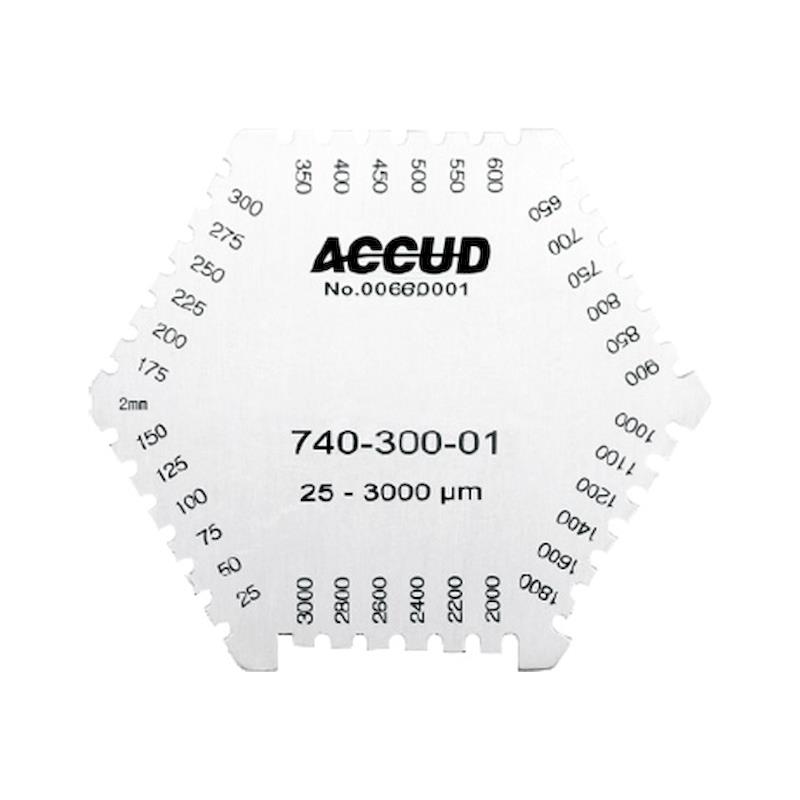 Accud 740 Serisi Yaş Film Tarağı