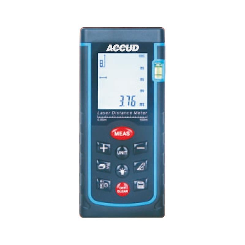 Accud TM100 Serisi IP54 0,1-100 m Lazer Mesafe Ölçer 