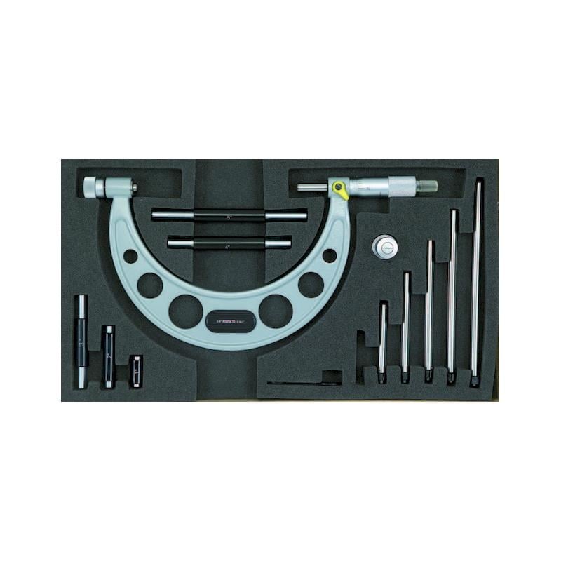 Asimeto 700-800 mm With Interchangeable Rod Mekanik Outer Diameter Micrometers