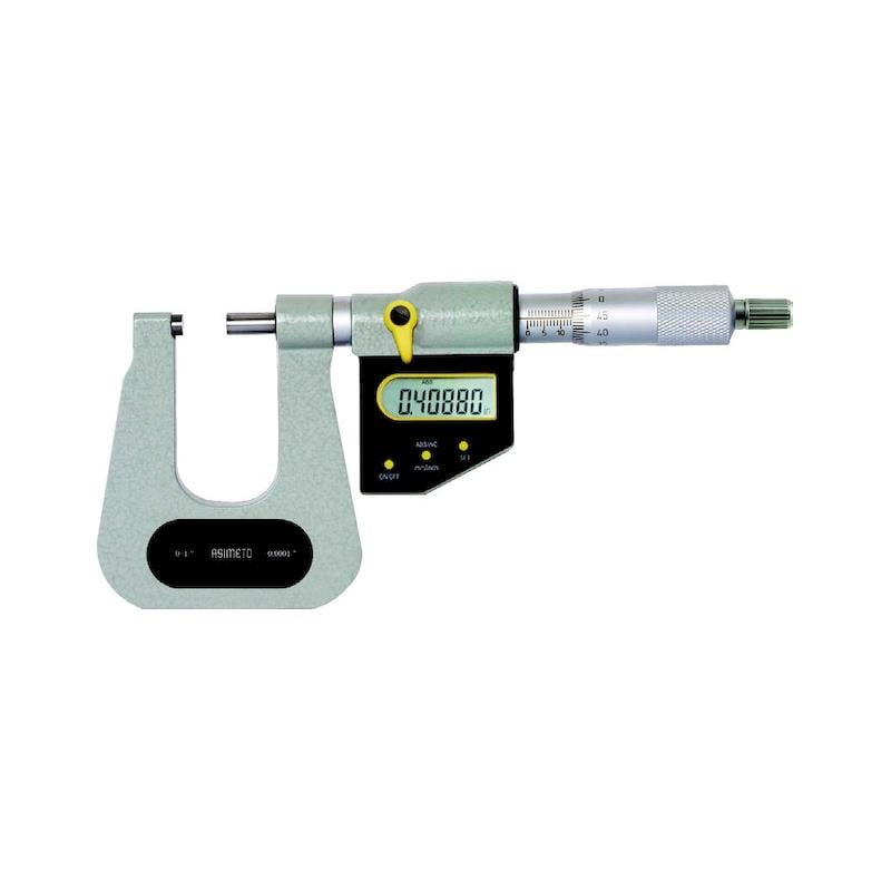 Asimeto 25-50 mm IP65 Digital Deep Throat Micrometer