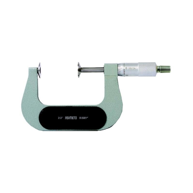 Asimeto 75-100 mm Mekanik Gear Micrometer