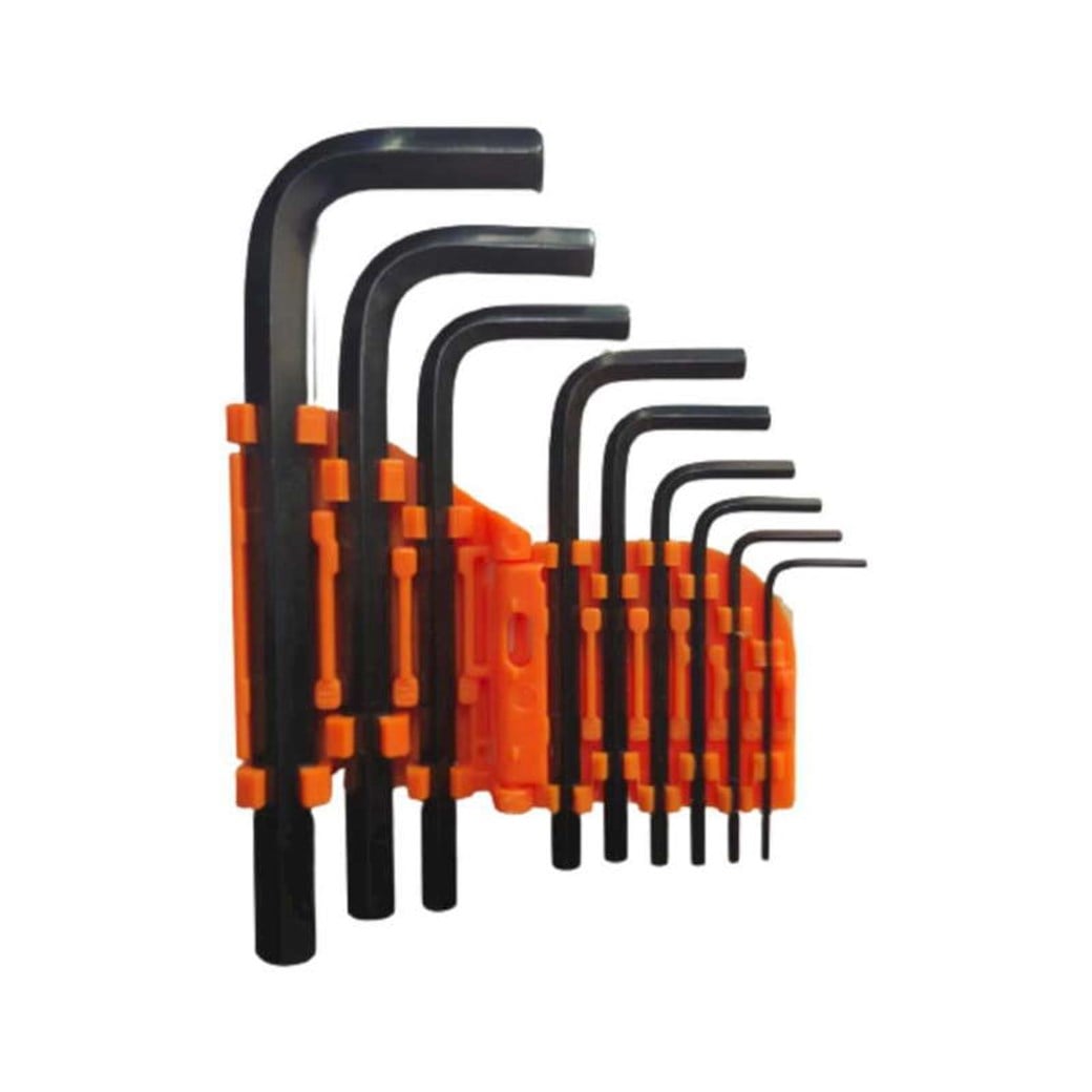 Bahco 9 Parça Kısa Allen Set