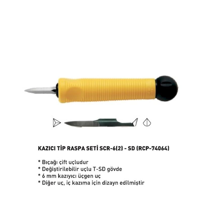 CP Grat-Ex Kazıcı Tip Raspa Seti