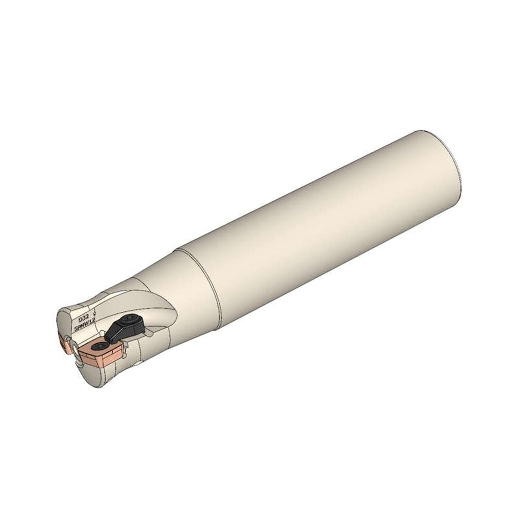 Heikenei D40 W32 L160 Z03 Spmw 1204 Sng 40,0 mm High Feed Cylindrical Shank End Mill