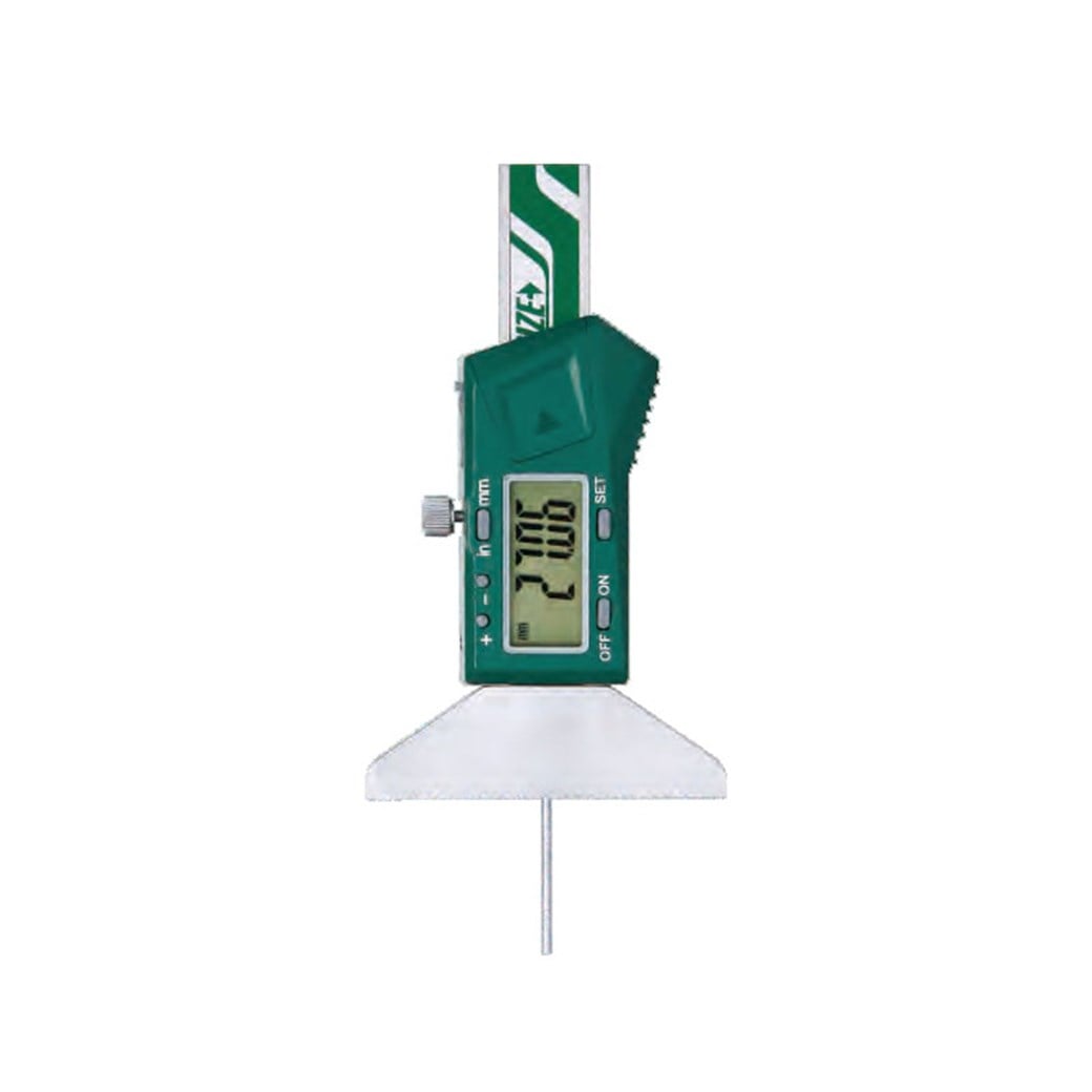 Insize 1140 Yuvarlak Çubuklu Mini Dijital Derinlik Kumpası