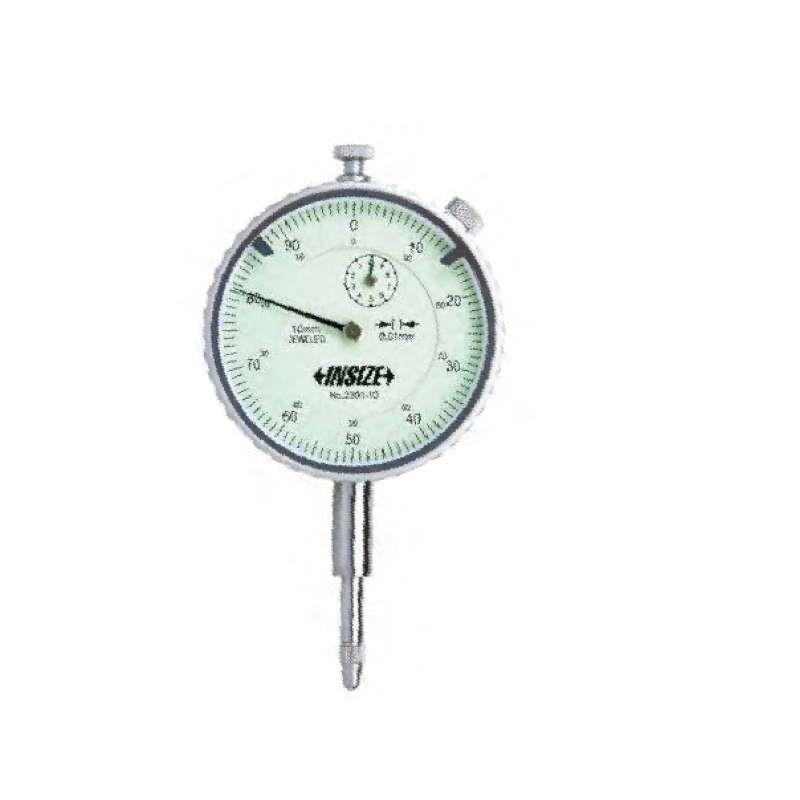 Insize 2301-10 0-10 mm Ekonomik Model Flat Cover, Lugged Cover Indicator