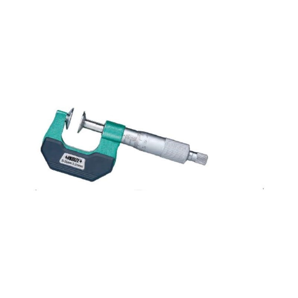 Insize 3294-100 75-100 mm Ekonomik Type Non-Rotating Spindle Disk Micrometers