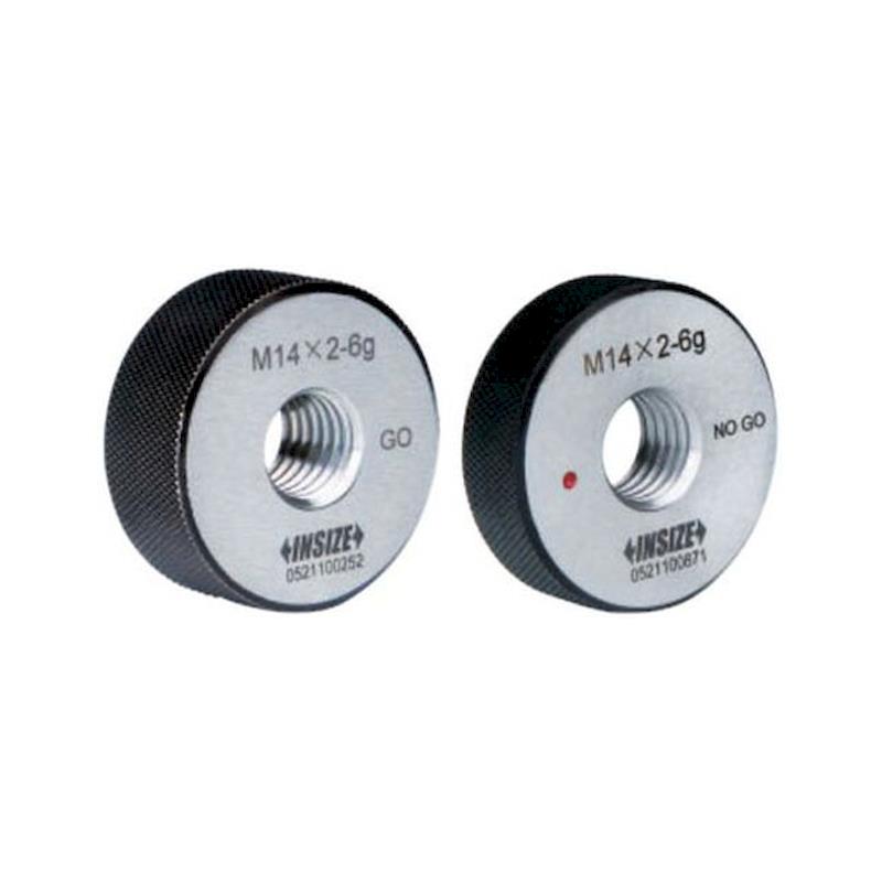 Insize 4120-S7 Halka Diş Mastar Seti 6G Din13 Metrik Dişi Vida Mastarı Geçer