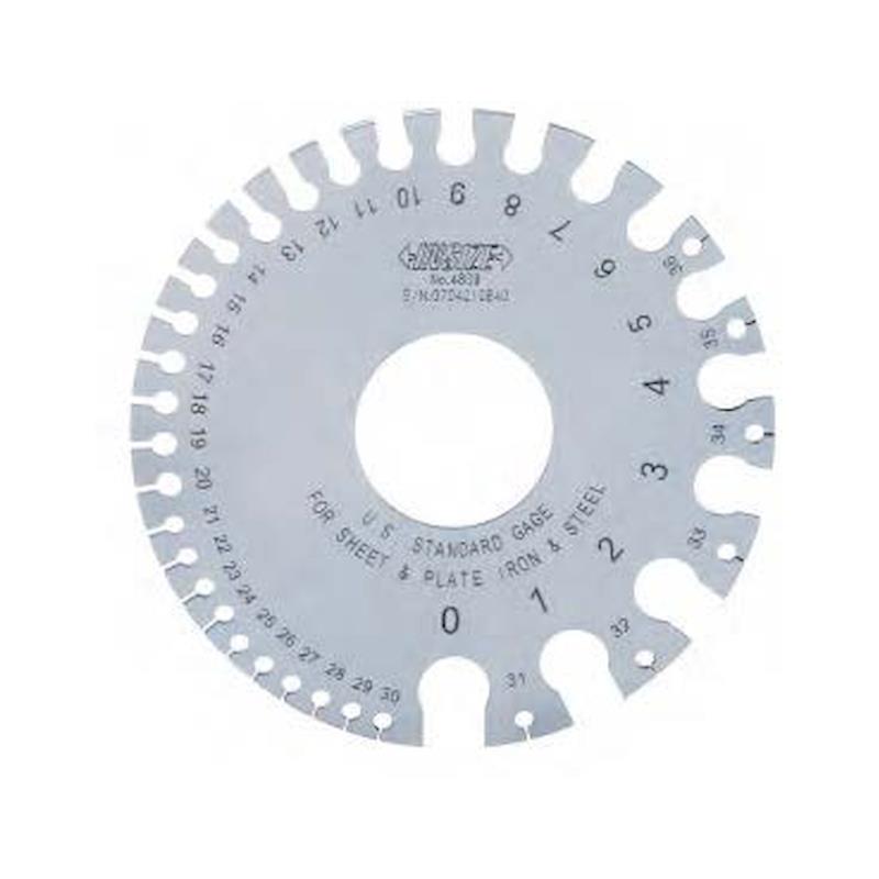Insize 4809 ABD Standardı Sac Metal Mastarı