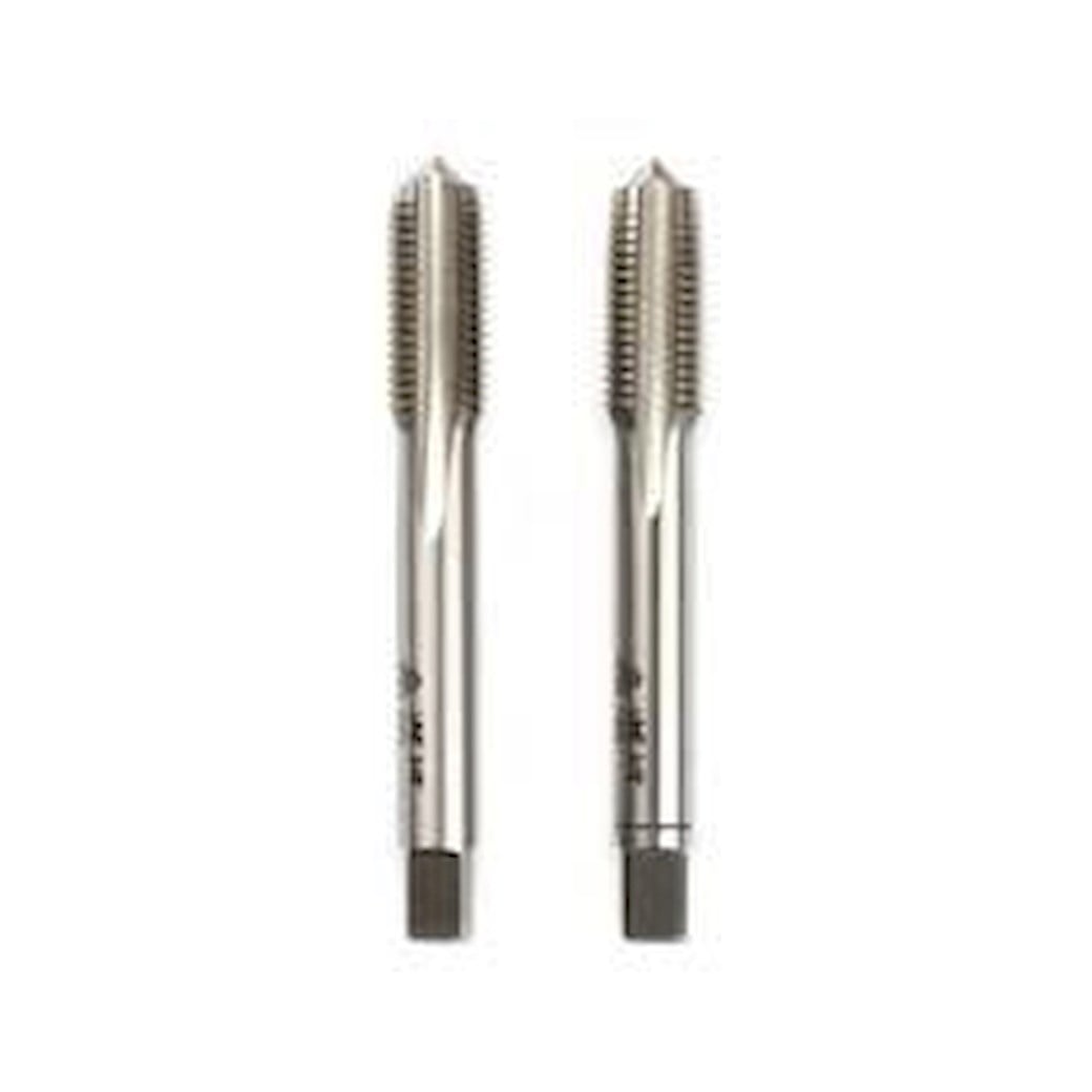 Mte UNF Nr.12x28 Straight Grooved USA Fine Thread 2-Piece Tap Set HSS Din2181