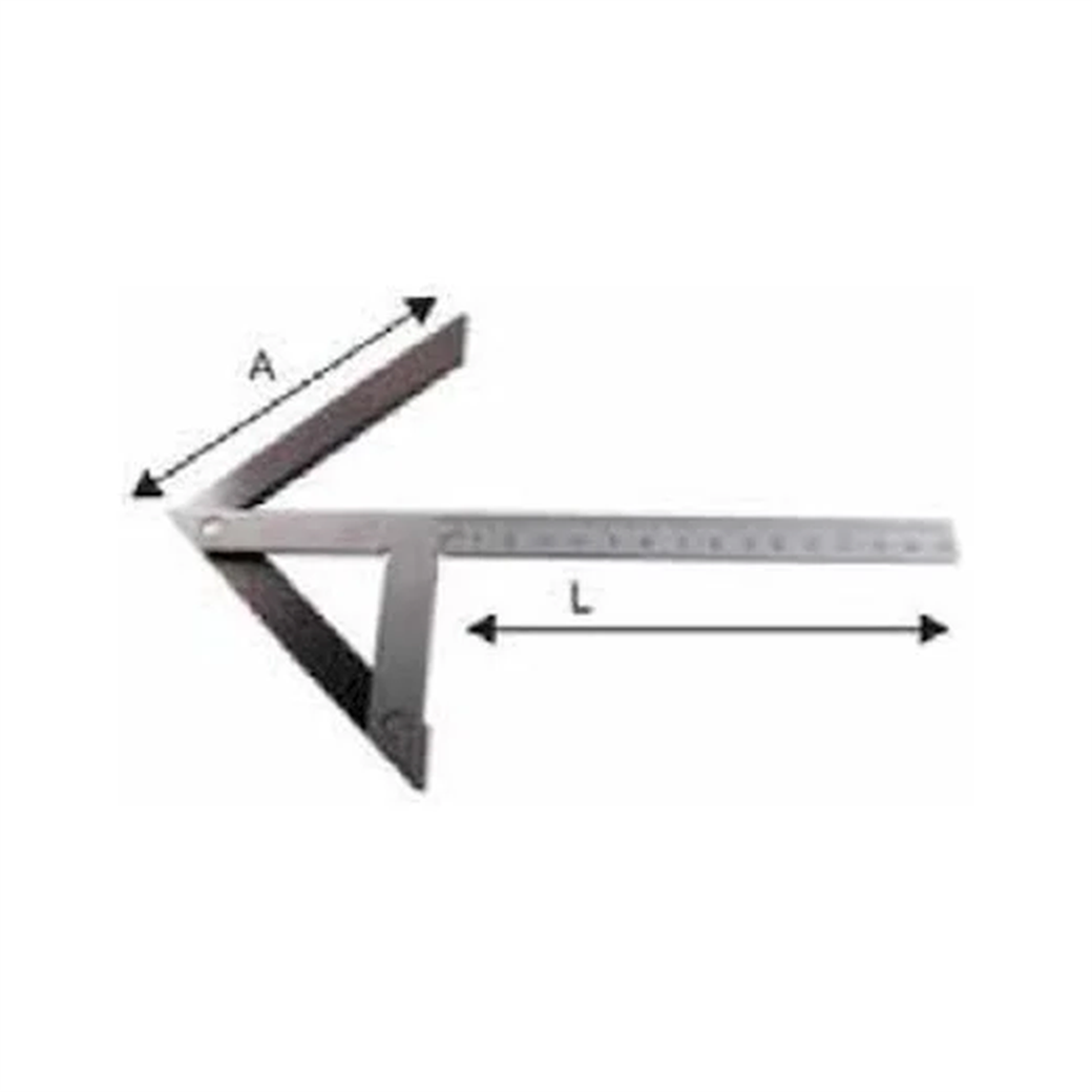130X150 MM Merkezleme Gönyesi