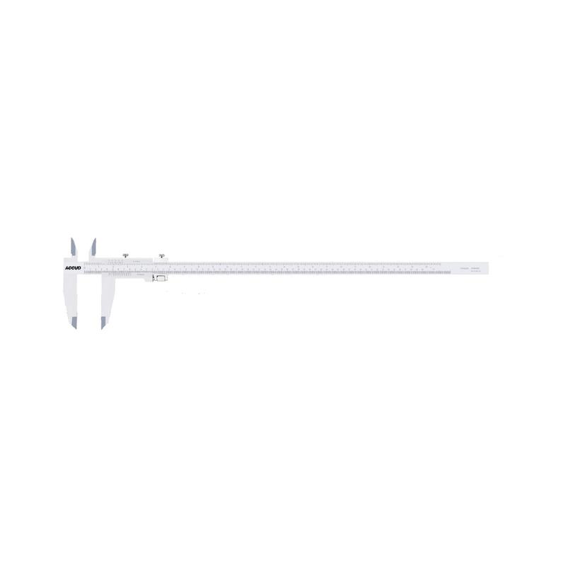 Accud 120 Serisi (Katı Tip) 0-600 mm/0-24'' Sürmeli Kumpas