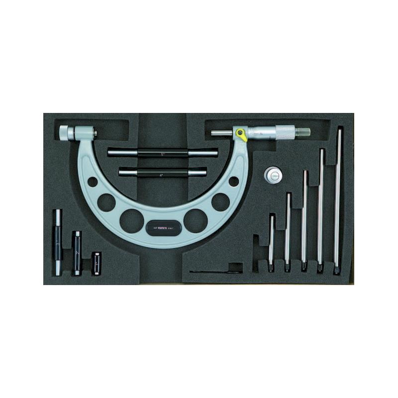 Asimeto 700-800 mm With Interchangeable Rod Mekanik Outer Diameter Micrometers