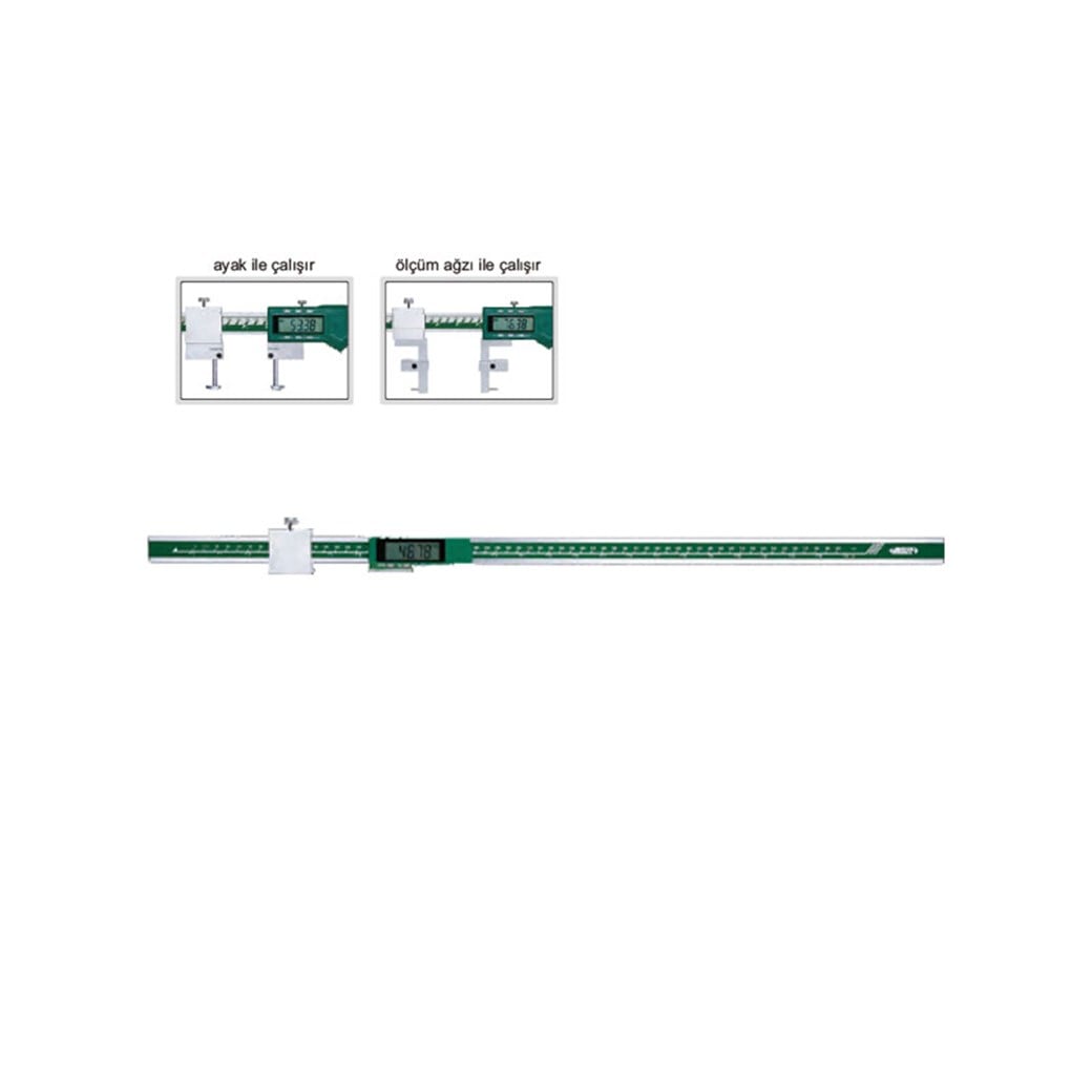 Insize 1125-600 0-600 мм/0-24'' Цифровой Универсальный штангенциркуль со сменным наконечником