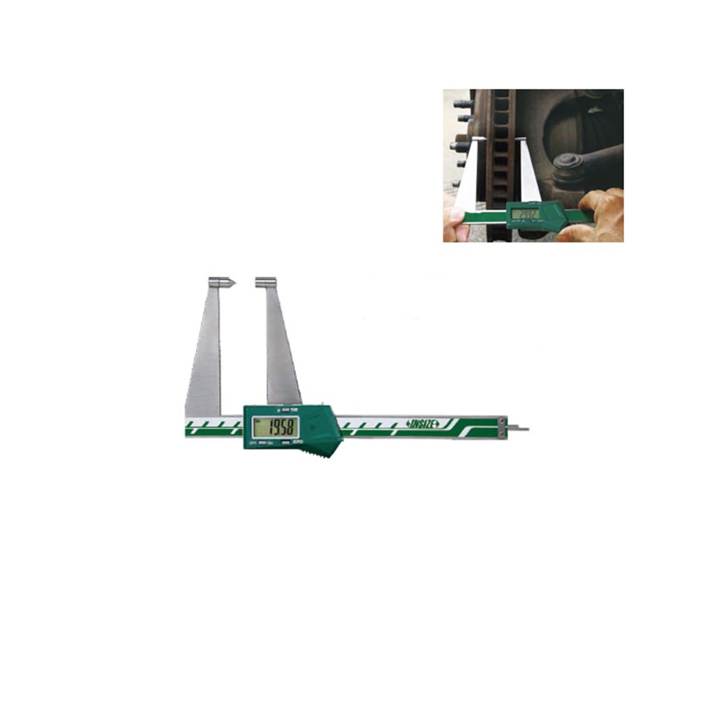 Insize 1162-125A 0-125 мм/0-5'' Цифровой Цифровой штангенциркуль для дисковых тормозов Выход данных