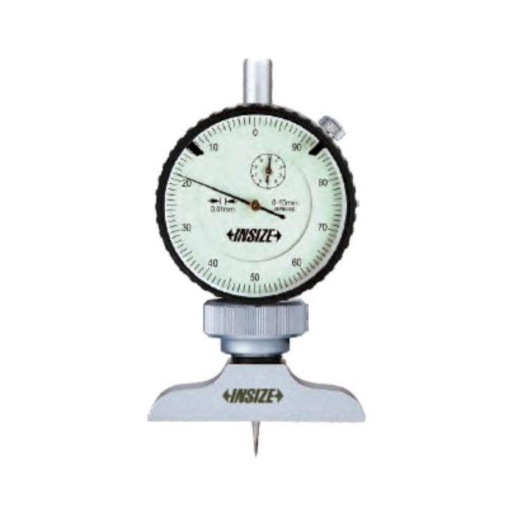Insize 2341-101A 0-10 мм Глубиномер с циферблатом