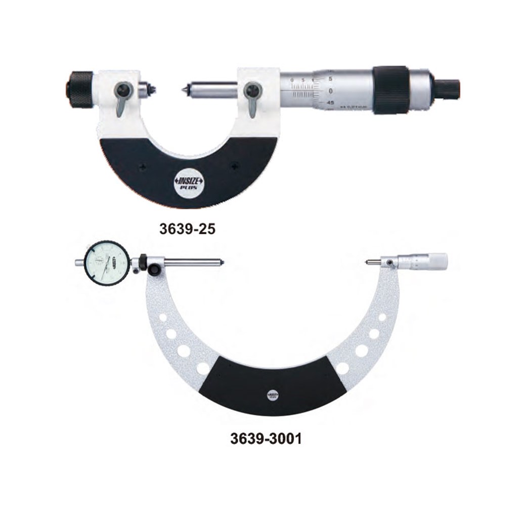 Insize 3639 Dış Çap Vida Diş Mikrometresi