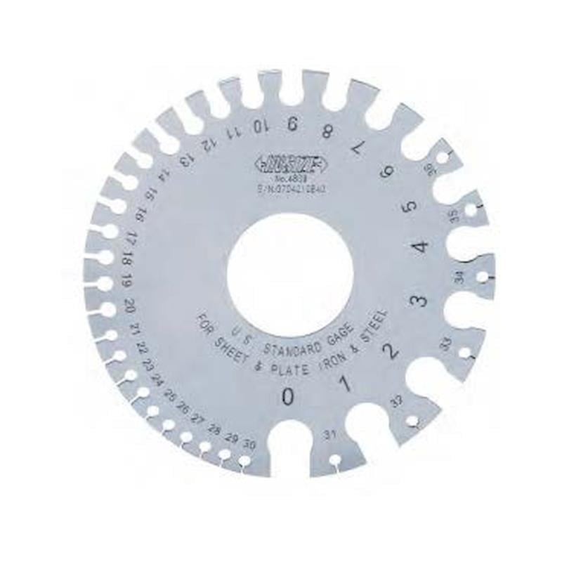 Insize 4809 ABD Standardı Sac Metal Mastarı