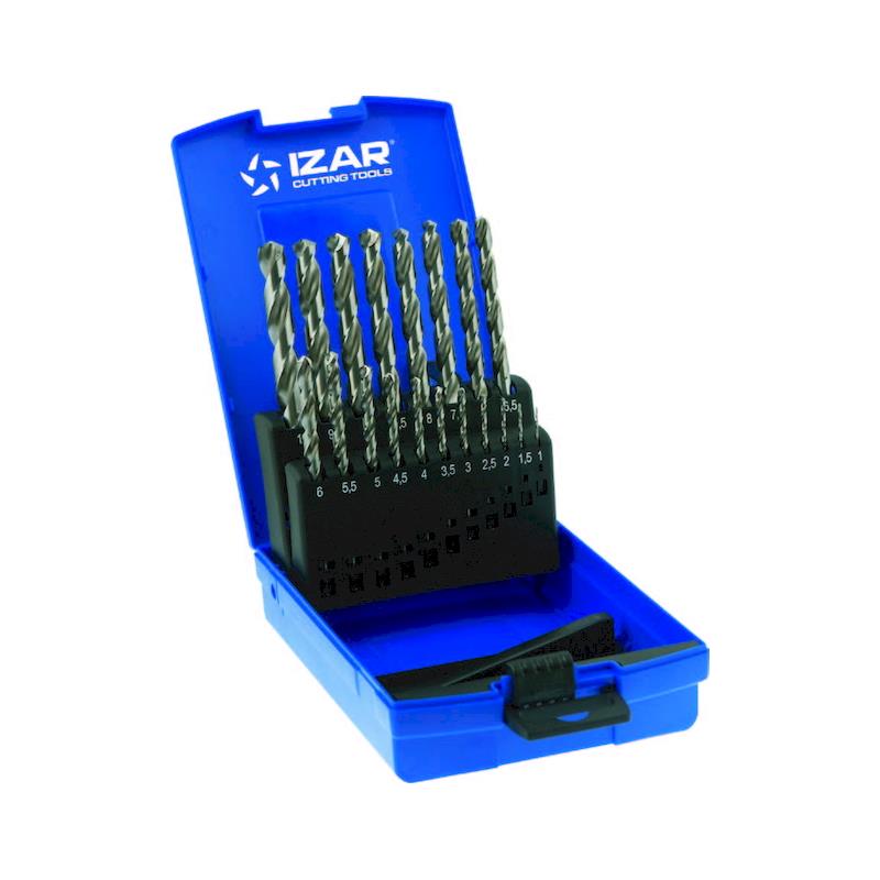 Izar 19 Parça Matkap Ucu Seti Taşlanmış HSS Din338