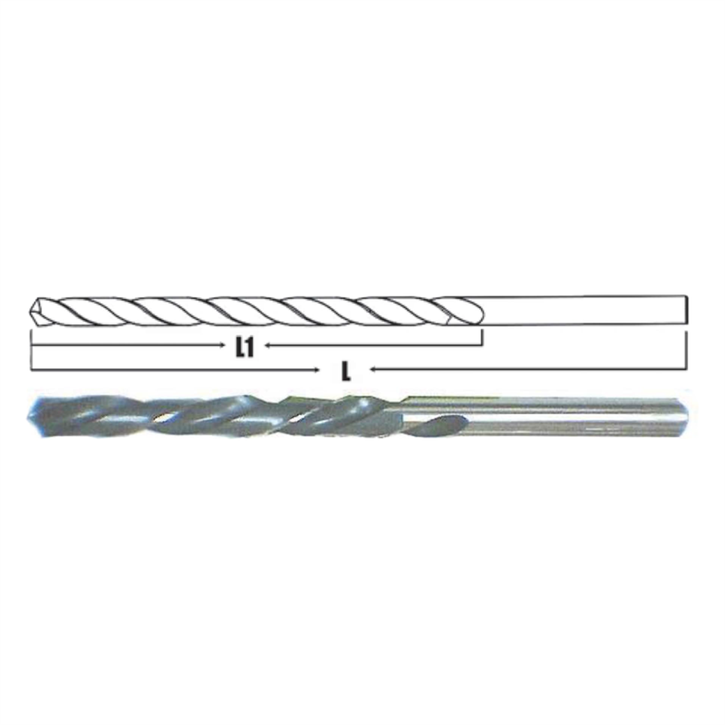 Maier Silindirik Saplı Sol Matkap Ucu HSS 3MM